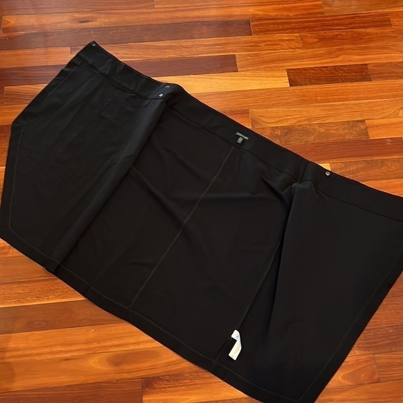⭐️ Eileen Fisher Wrap Skirt Black Size Large - Picture 5 of 7